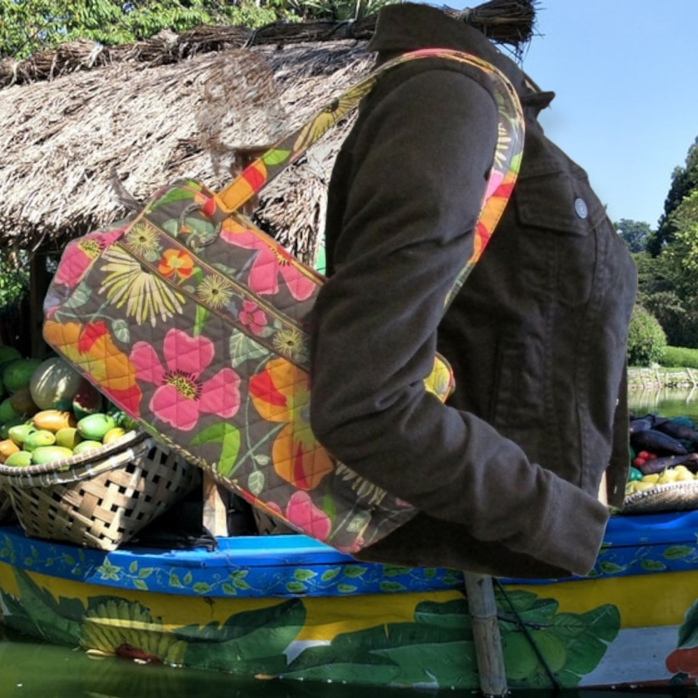 Vera Bradley Quilted Floral Bag